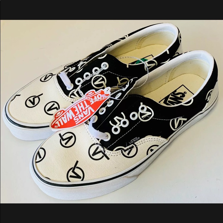 Brand New Size 75 Vans Mens Circle V Era Sneakers